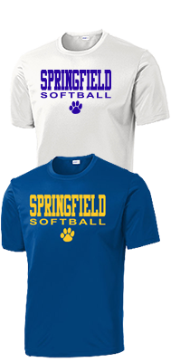 Springfield Softball SS Performance Tshirt